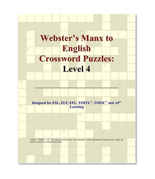 Webster's Manx to English Crossword Puzzles: Level 4