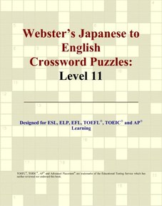 Webster's Japanese to English Crossword Puzzles: Level 11