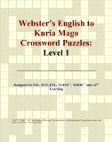 Webster's English to Kuria Mago Crossword Puzzles: Level 1