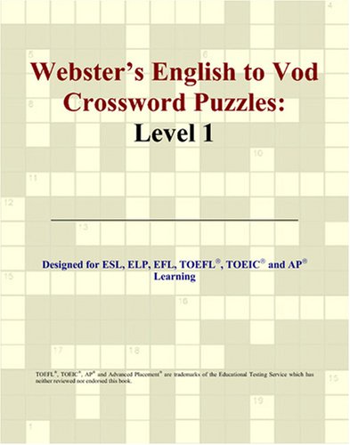 Webster's English to Vod Crossword Puzzles: Level 1
