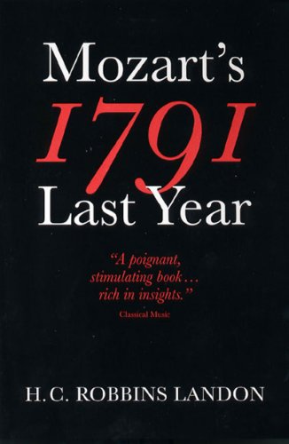 Book Cover 1791: Mozart's Last Year