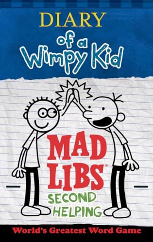 Book Cover Diary of a Wimpy Kid Mad Libs: Second Helping