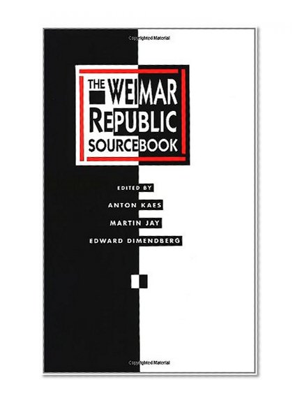Book Cover The Weimar Republic Sourcebook