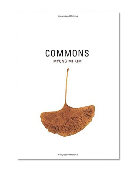 Book Cover Commons (New California Poetry)