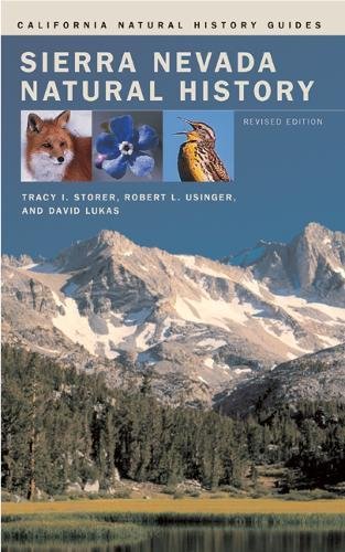Book Cover Sierra Nevada Natural History (Volume 73) (California Natural History Guides)