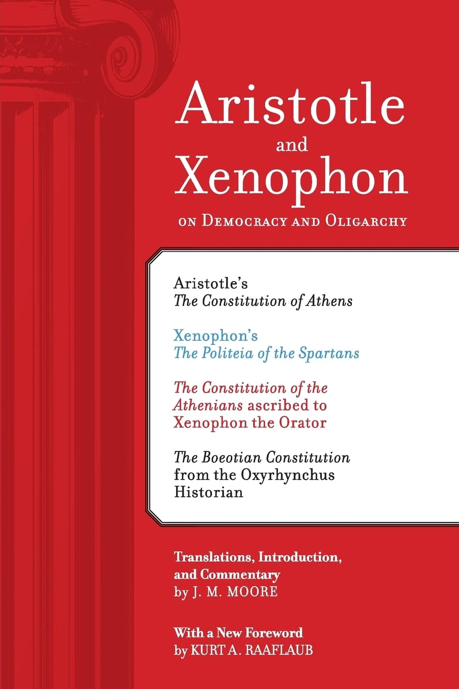 Book Cover Aristotle and Xenophon on Democracy and Oligarchy