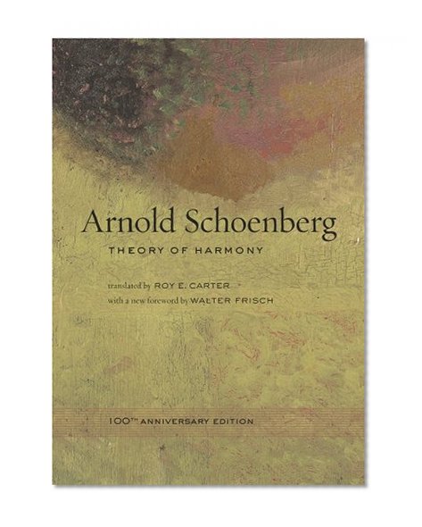Book Cover Theory of Harmony: 100TH ANNIVERSARY EDITION