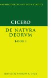 Cicero: De Natura Deorum Book I (Cambridge Greek and Latin Classics)