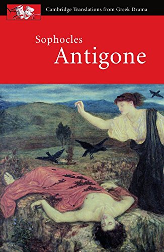 Book Cover Sophocles: Antigone (Cambridge Translations from Greek Drama)