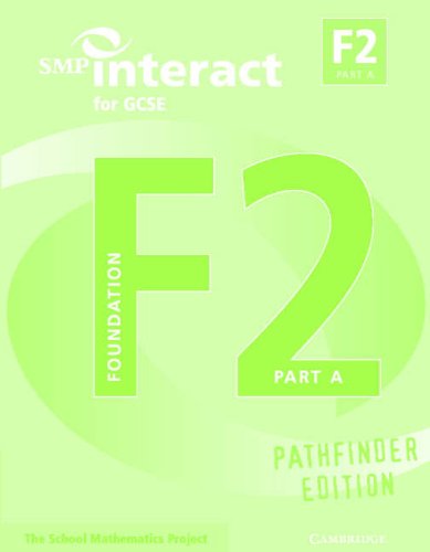 SMP Interact for GCSE Book F2 Part A Pathfinder Edition (SMP Interact Pathfinder)