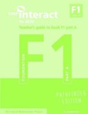 SMP Interact for GCSE Teacher's Guide to Book F1 Part A Pathfinder Edition (SMP Interact Pathfinder)