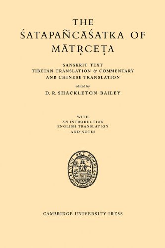 The Satapancasatka of Matrceta