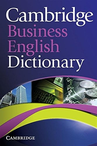 Book Cover Cambridge Business English Dictionary