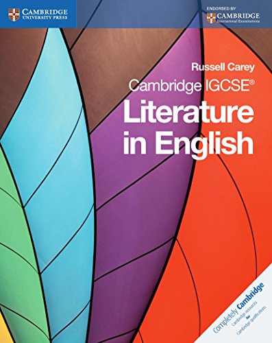 Book Cover Cambridge IGCSE Literature in English (Cambridge International IGCSE)