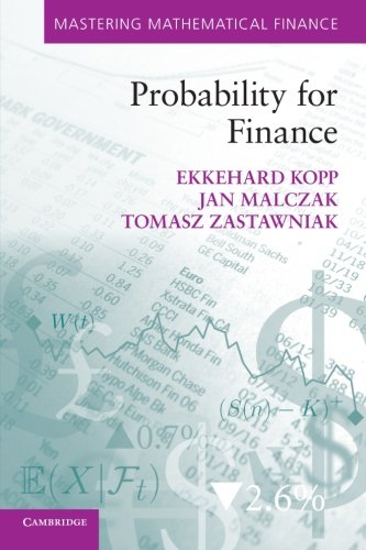 Book Cover Probability for Finance (Mastering Mathematical Finance)