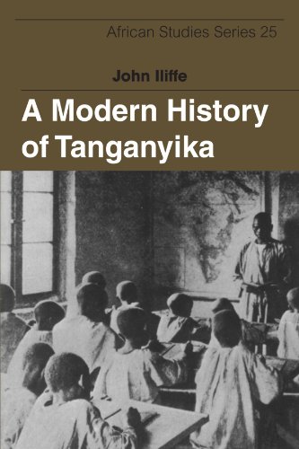 Book Cover A Modern History of Tanganyika (African Studies)