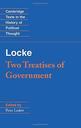 Book Cover Locke : Two Treatises of Government