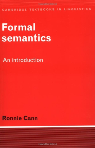 Book Cover Formal Semantics: An Introduction (Cambridge Textbooks in Linguistics)