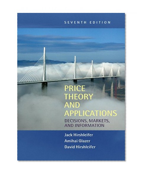 Book Cover Price Theory and Applications: Decisions, Markets, and Information
