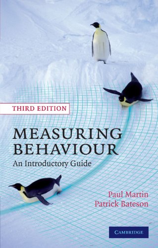 Book Cover Measuring Behaviour: An Introductory Guide