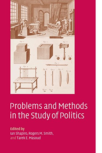 Book Cover Problems and Methods in the Study of Politics