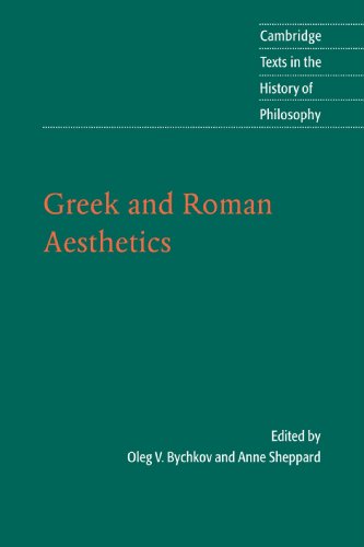 Greek and Roman Aesthetics (Cambridge Texts in the History of Philosophy)