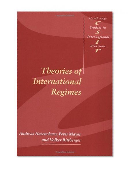 Book Cover Theories of International Regimes (Cambridge Studies in International Relations)