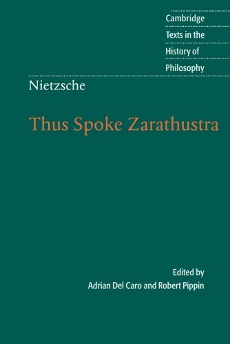 Book Cover Nietzsche: Thus Spoke Zarathustra (Cambridge Texts in the History of Philosophy)