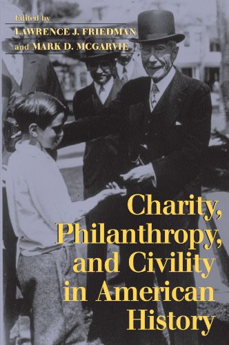 Book Cover Charity, Philanthropy, and Civility in American History