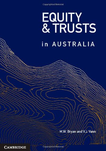 Book Cover Equity and Trusts in Australia