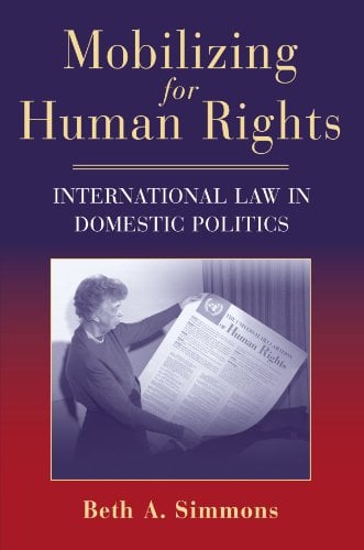 Book Cover Mobilizing for Human Rights: International Law in Domestic Politics