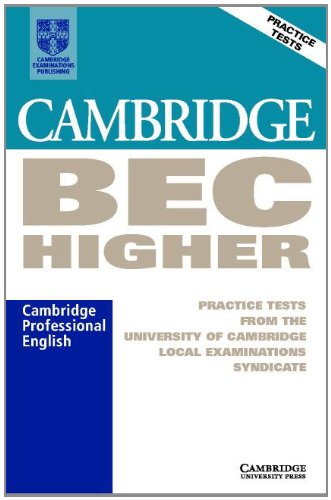 Cambridge BEC Higher Audio Cassette: Practice Tests from the University of Cambridge Local Examinations Syndicate (BEC Practice Tests)