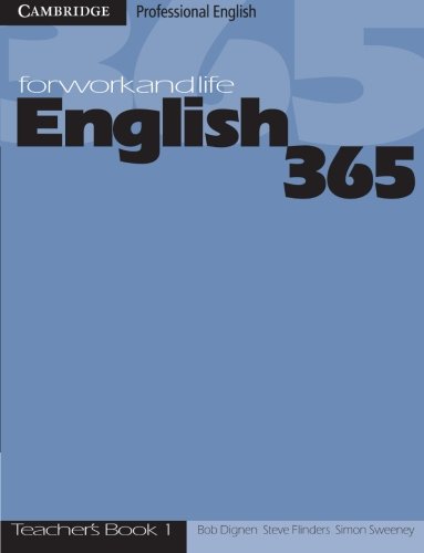 English365 1 Teacher's Guide: For Work and Life (Cambridge Professional English)