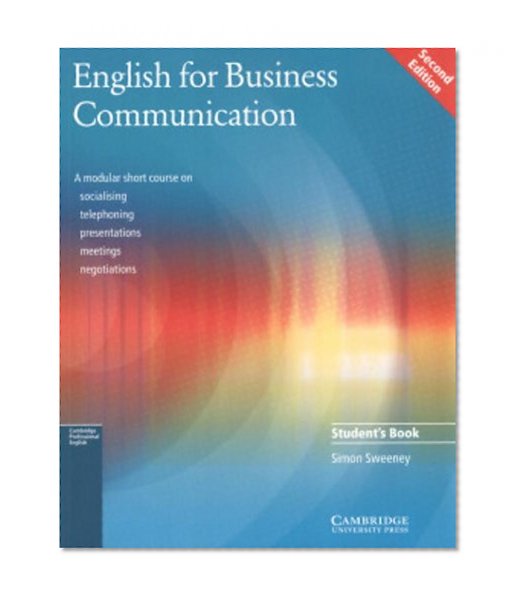 English for Business Communication Student's book