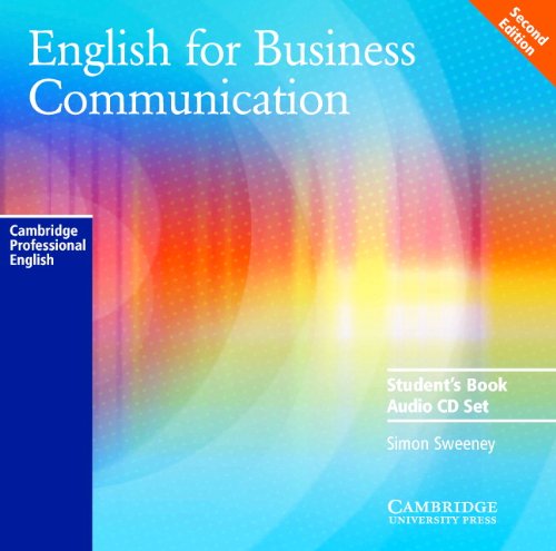 English for Business Communication Audio CD Set (2 CDs) (Cambridge Professional English)