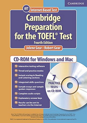 Cambridge Preparation for the TOEFL® Test Student CD-ROM (Cambridge Preparation for the TOEFL Test)