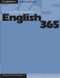 English365 1 Teacher's Guide: For Work and Life (Cambridge Professional English)