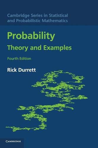 Book Cover Probability: Theory and Examples
