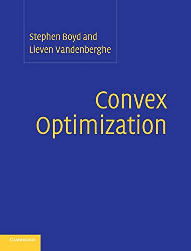 Book Cover Convex Optimization
