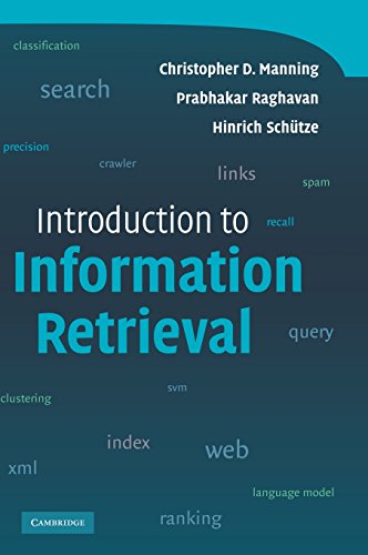 Book Cover Introduction to Information Retrieval