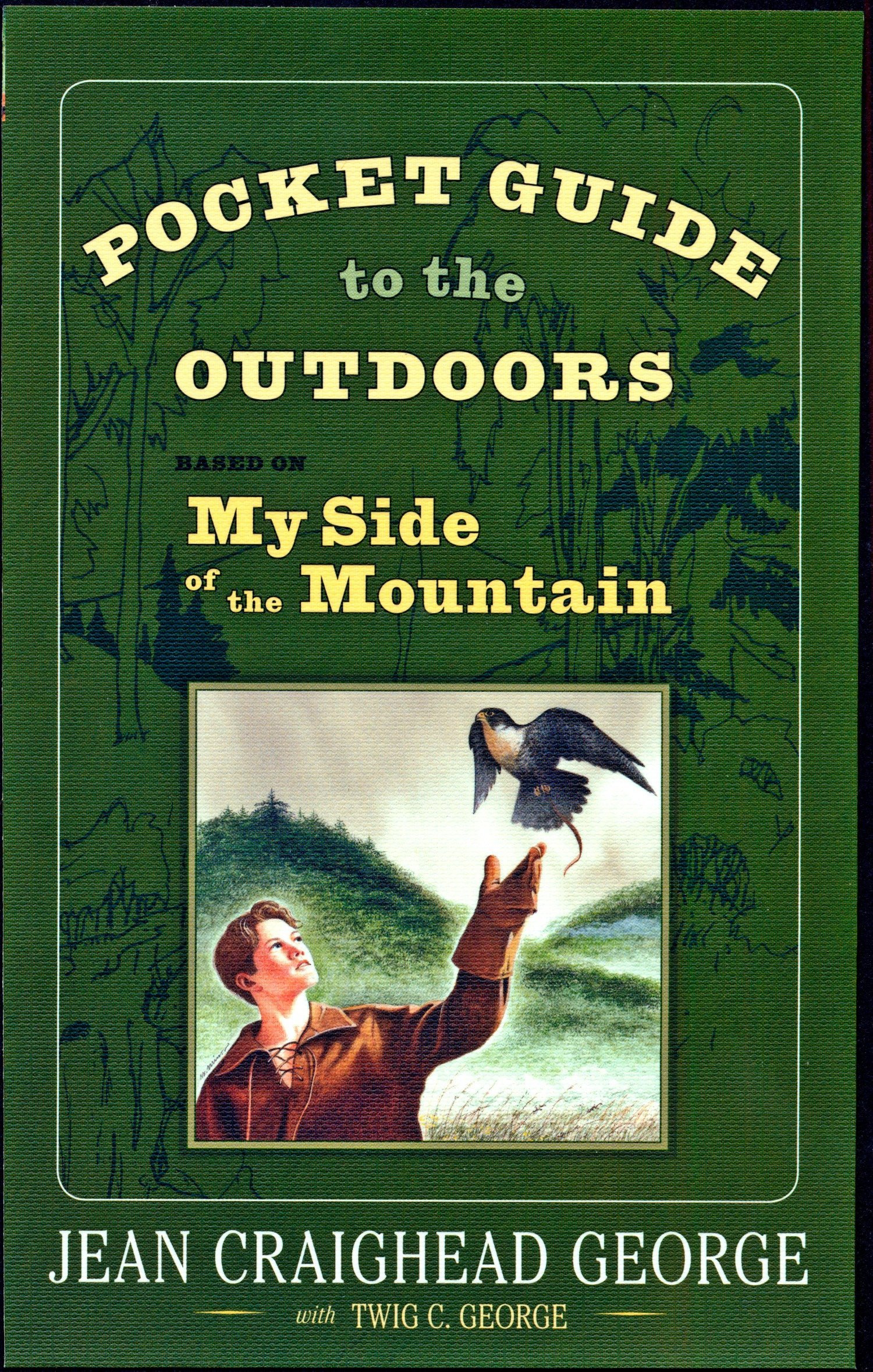 Book Cover Pocket Guide to the Outdoors: Based on My Side of the Mountain