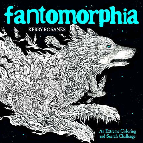 Book Cover Fantomorphia: An Extreme Coloring and Search Challenge