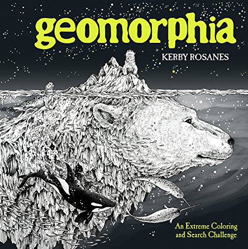 Book Cover Geomorphia: An Extreme Coloring and Search Challenge