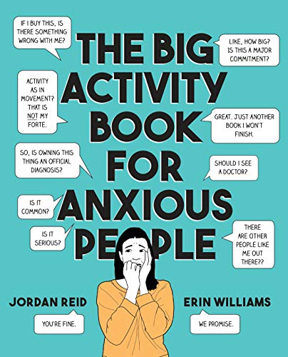 Book Cover The Big Activity Book for Anxious People
