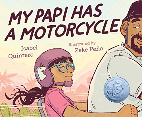 Book Cover My Papi Has a Motorcycle