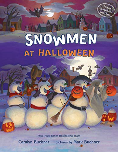 Book Cover Snowmen at Halloween