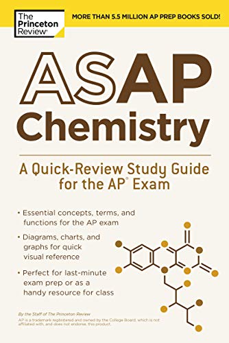 Book Cover ASAP Chemistry: A Quick-Review Study Guide for the AP Exam (College Test Preparation)