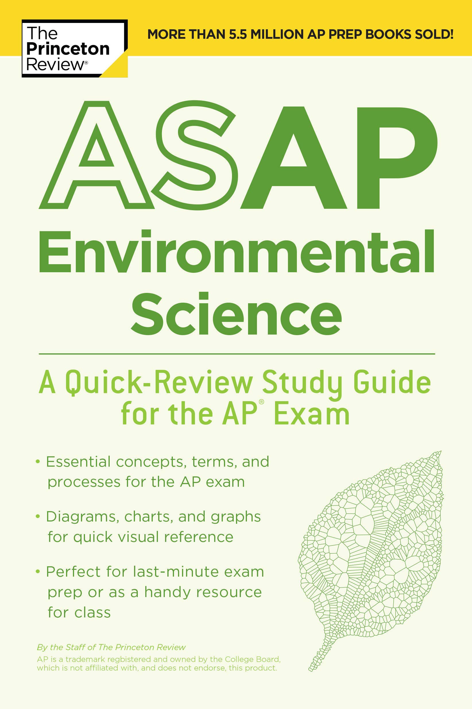 Book Cover ASAP Environmental Science: A Quick-Review Study Guide for the AP Exam (College Test Preparation)