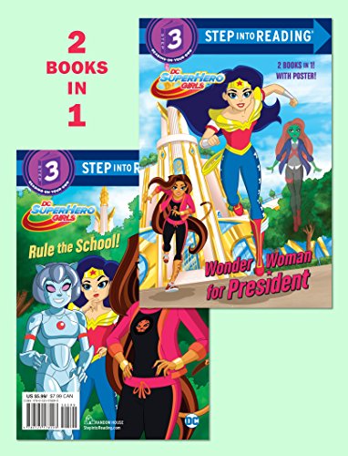 Book Cover Wonder Woman for President/Rule the School! (DC Super Hero Girls) (Step into Reading)