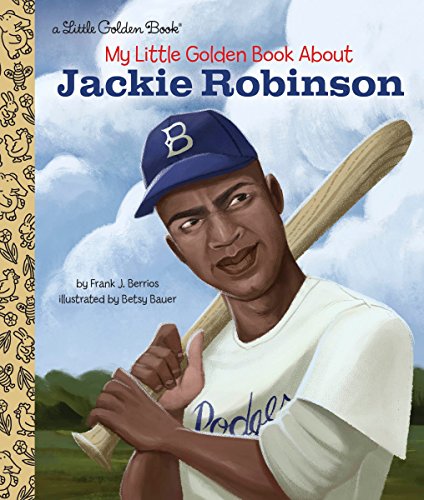 Book Cover My Little Golden Book About Jackie Robinson
